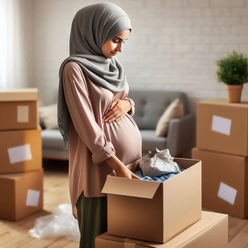 تجربه اسباب کشی در بارداری